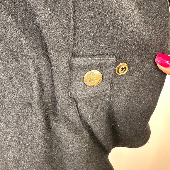 Powder River Outfitters Panhandle Slim Black Women's Wool Zip Up Jacket Size Med - Picture 9 of 10